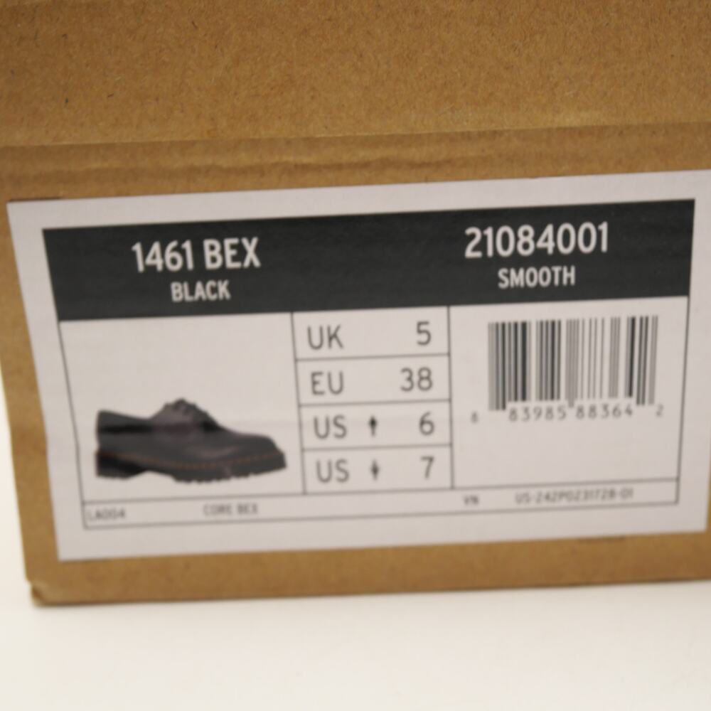 NEW Dr. Martens 1461 Bex Women's 7 Smooth Leather Oxford Shoes Platform Men's 6 - Picture 9 of 10